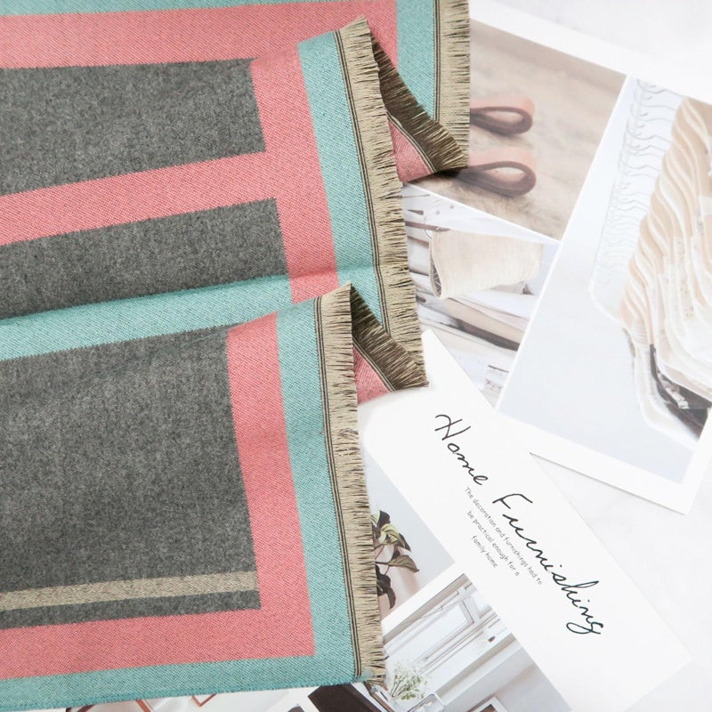 EXTREE Scarfs for Women Pashmina Silky Shawl Wrap for Evening Dressing Blanket Open Front Poncho Cape - Image 3